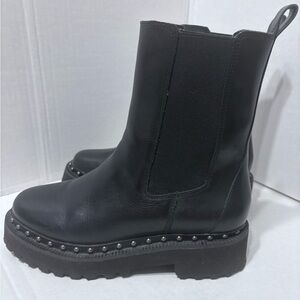 Vince Camuto Black Platform Boots